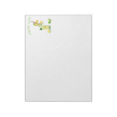Lemon Juice Cool Drink Lemonade Notepad Notizblock (Rotiert)