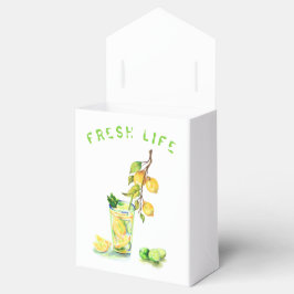 Lemon Juice Cool Drink Lemons Gastgeschenk Box Geschenkschachtel