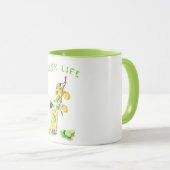 Lemon Juice Cool Drink Limonade Tasse Custom Text (VorderseiteRechts)