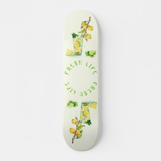 Lemon Juice Drink Lemonade Skateboard (Vorne)