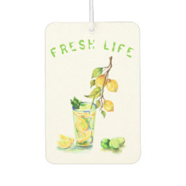 Lemon Juice Drink Lemons Air Freshener Autolufterfrischer