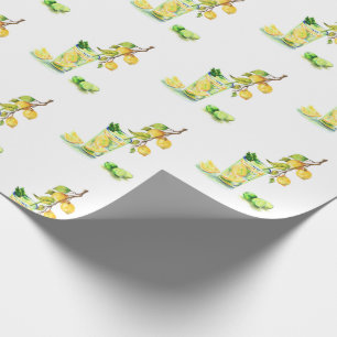 Lemon Juice Drink Lemons Geschenkpapier