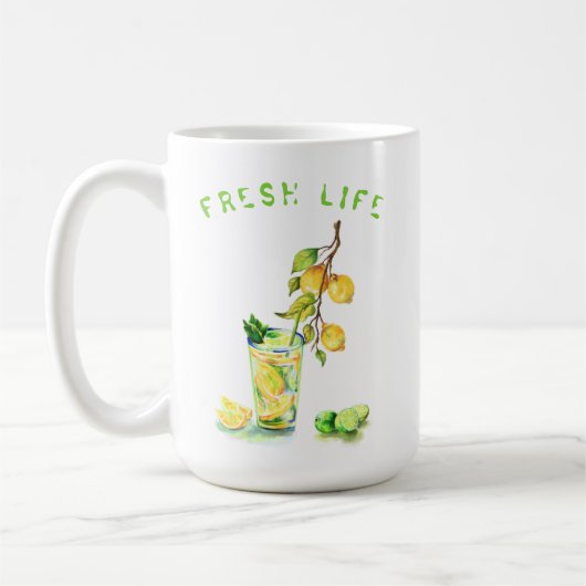 Lemon Juice Drink Lemons Tasse (Links)