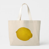 Lemon Jumbo Stoffbeutel (Rückseite)