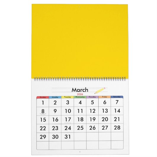 Lemon Kalender (Mär 2026)