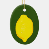 Lemon Keramik Ornament (Hinten)