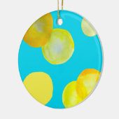 Lemon Keramik Ornament (Links)