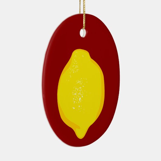 Lemon Keramik Ornament (Rechts)