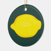 Lemon Keramik Ornament (Links)