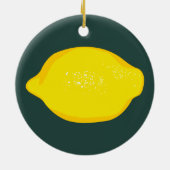 Lemon Keramik Ornament (Hinten)