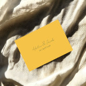 Lemon Kissed Hochzeits-Antwortkarte RSVP Karte