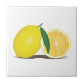 Lemon Kitchen Decor Fliese (Vorderseite)