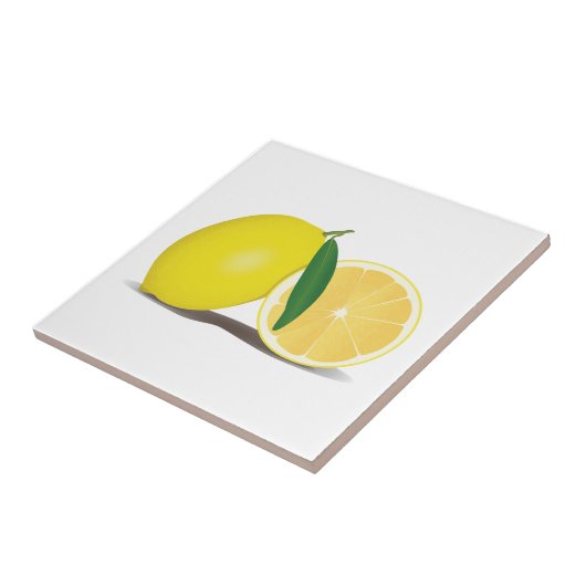 Lemon Kitchen Decor Fliese (Seite)