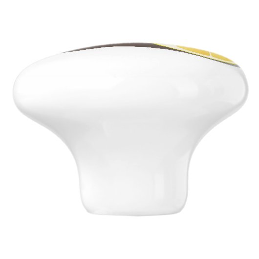 Lemon Kitchen Decor Keramikknauf (Seitenansicht)