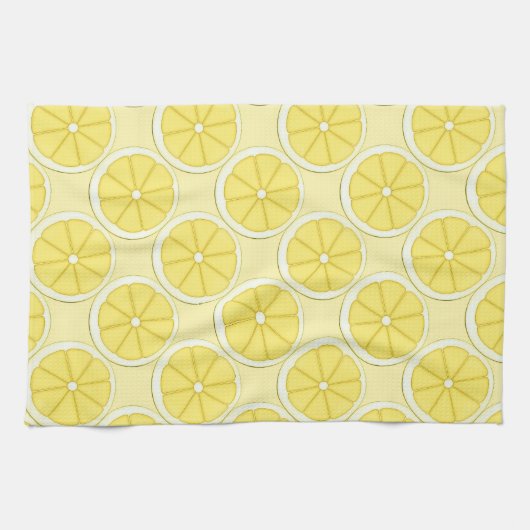 Lemon Kitchen Design Handtuch (Horizontal)