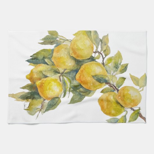 Lemon Kitchen Handtücher (Horizontal)