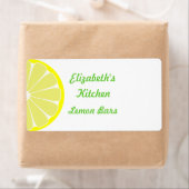 Lemon Kitchen Labels (Insitu)