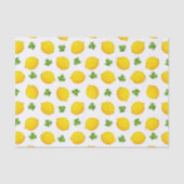 Lemon Leaf Frucht Muster Decoupage Tissue Seidenpapier (Vorderseite)