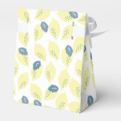 Lemon & Leaf Muster Kinderdusche Geschenkboxen Geschenkschachtel (Rückseite)