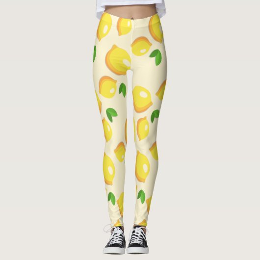 Lemon Leggings (Vorderseite)