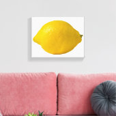 Lemon Leinwanddruck (Insitu (Wohnzimmer))