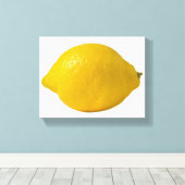 Lemon Leinwanddruck (Insitu (Holzboden))