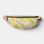 Lemon Lemon Retro Bauchtasche (Ablage )