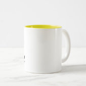 Lemon Lemonade Frische gepresste Früchte Cartoon Zweifarbige Tasse (VorderseiteRechts)