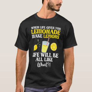 Lemon Lemonade Stand Boss Juice Ice Lemon Squ T-Shirt