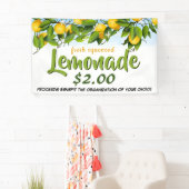 Lemon Lemonade Stand Fundraiser Banner (Insitu)