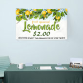 Lemon Lemonade Stand Fundraiser Banner (Messeveranstaltung)