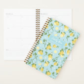 Lemon Light Blue Spiral Planner Planer (Anzeige)