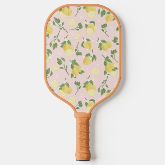 Lemon Light Pink Pickleball Paddle (Vorderseite)