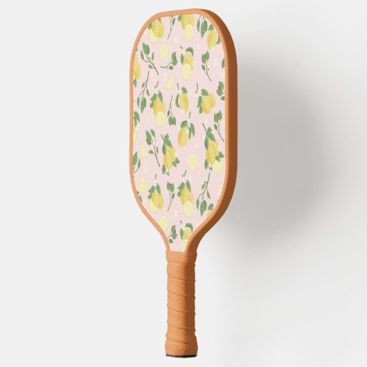 Lemon Light Pink Pickleball Paddle (Links)