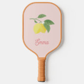 Lemon Light Pink Pickleball Paddle (Rückseite)