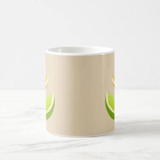 Lemon & Lime Citrus Coffee Mug Gift Kaffeetasse (Mittel)