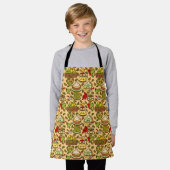 Lemon & Lime Twitter pattern apron Schürze (Getragen)