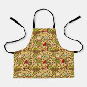 Lemon & Lime Twitter pattern apron Schürze (Vorderseite)