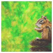 Lemon Limon Chipmunk Stoff (Nahaufnahme)