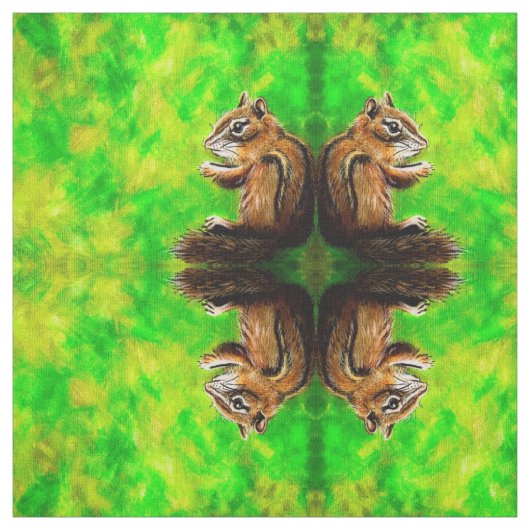 Lemon Limon Chipmunk Stoff (Muster)