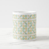 Lemon/Limon Citrus Retro Jumbo-Tasse (Vorderseite)