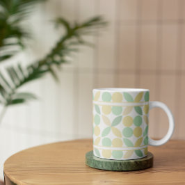 Lemon/Limon Citrus Retro Kaffeetasse