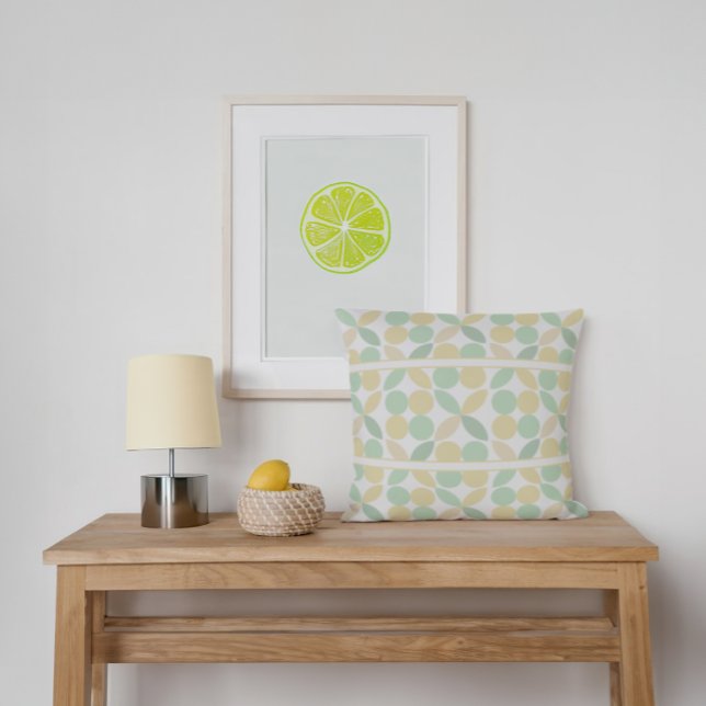 Lemon/Limon Citrus Retro Kissen (Von Creator hochgeladen)