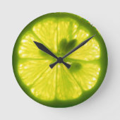 Lemon Limon Clock Runde Wanduhr (Vorderseite)