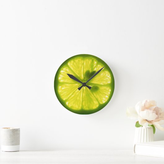 Lemon Limon Clock Runde Wanduhr (Zuhause)