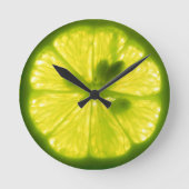 Lemon Limon Clock Runde Wanduhr (Vorderseite)