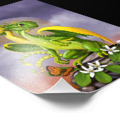 Lemon Limon Dragon 4x6 Print Fotodruck (Ecke)