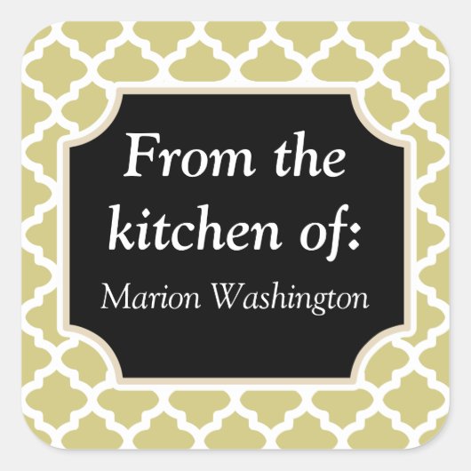 Lemon Limon Kitchen Stickers (Vorderseite)