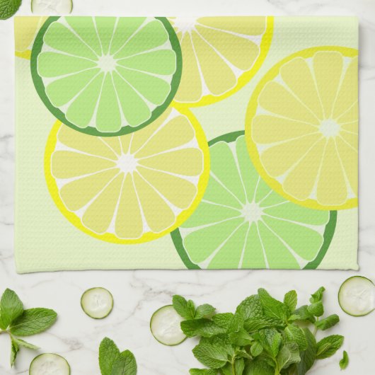 Lemon Limon Kitchenette Handtuchgeschenk Geschirrtuch (Gefaltet)