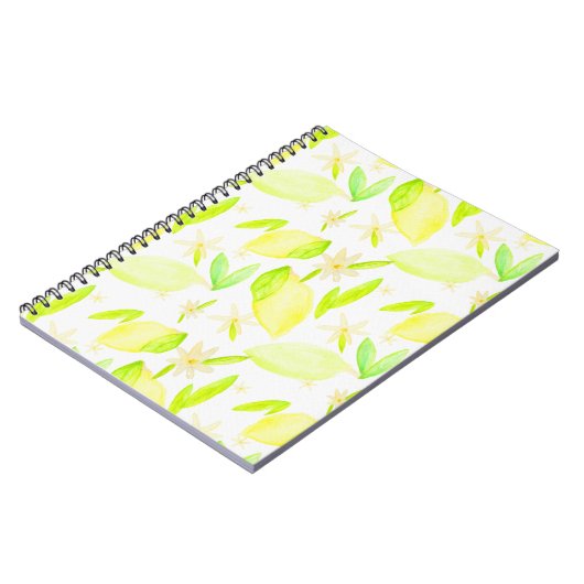 Lemon Limon Lovely Notebook Notizblock (Linke Seite)